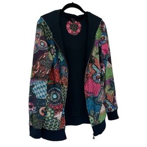 Desigual Hoodie Sweater Size XL